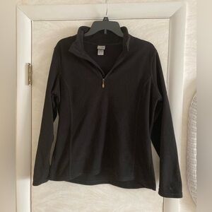 Champion fleece quarter zip sweatshirt